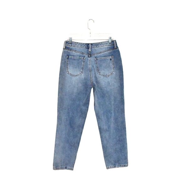 Jessica Simpson Spotlight High Rise Slim Straight Denim Jeans Size 29 - Picture 2 of 13